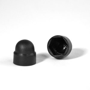 Afdekkap Zeskant M12 Zwart (50)