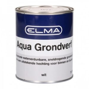 Elma Aqua Grondverf Wit 750 ml. (1)